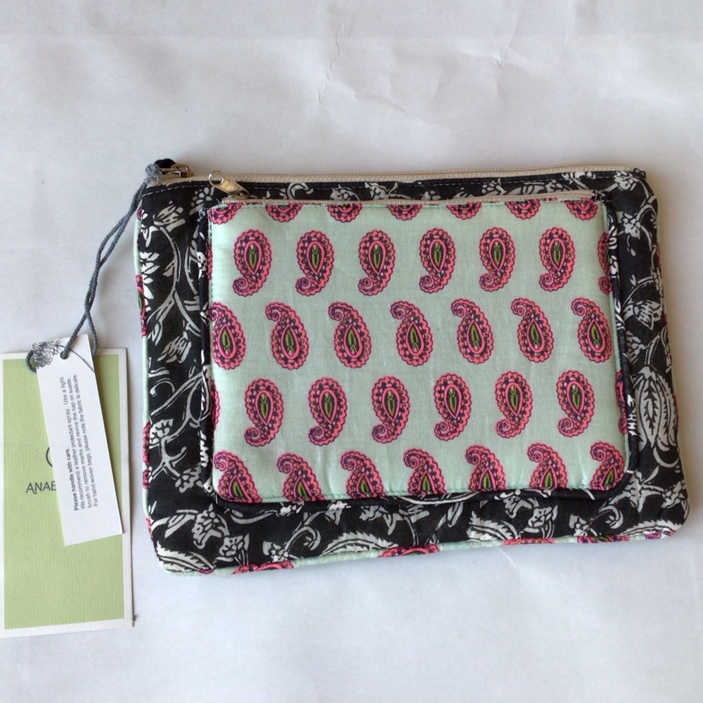 New Sundance Catalog Delilah Print Pouches bag
